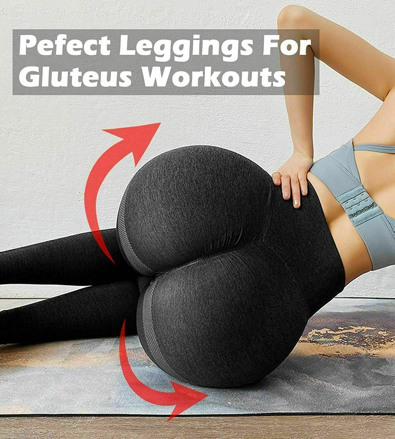 Women Anti-Cellulite Yoga Pants Push up Tik Tok Leggings Bum Butt Lift Sport Gym