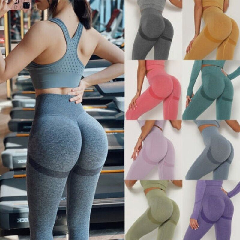 Women Anti-Cellulite Yoga Pants Push up Tik Tok Leggings Bum Butt Lift Sport Gym